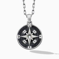 North Star Black Zircon Necklace