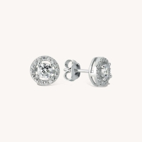 Diamond Cluster Earrings