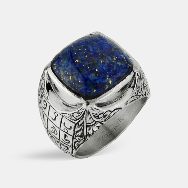 Handmade Sterling Silver Ring - Lapis Lazuli