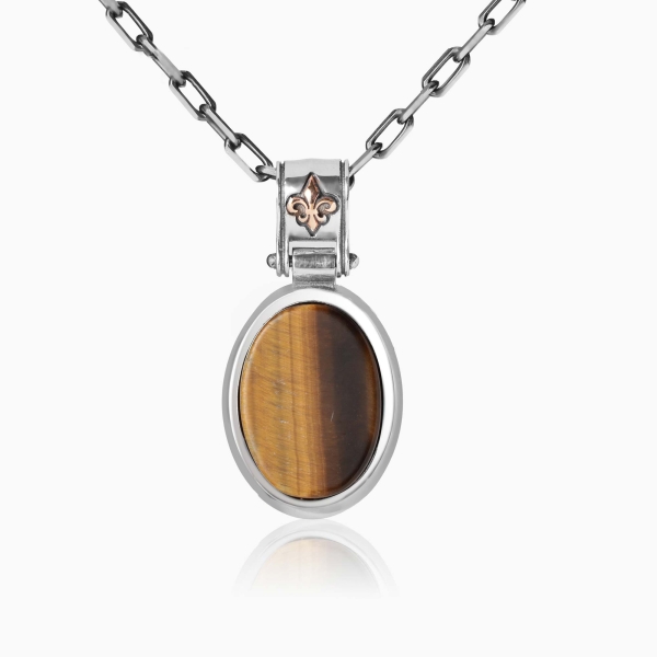 Oval Tiger Eye Pendant