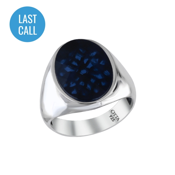 Blue Zircon Basic Ring