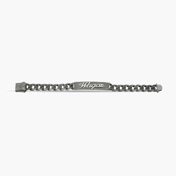 Personalized Name Bracelet in Silver