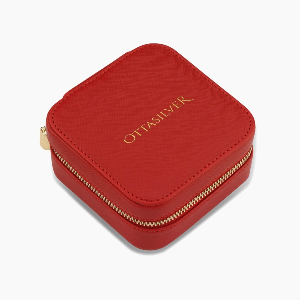 Jewelry Travel Case - Red