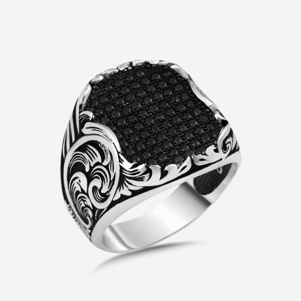 Obsidian Majesty Ring