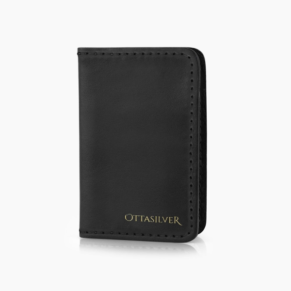 Dark Bifold - Genuine Leather Wallet