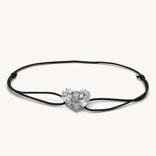 Sparkling Heart Bracelet